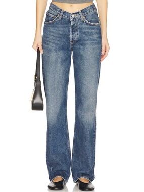 Agolde V-waist Kelly Jeans in Essence Wash Size 29